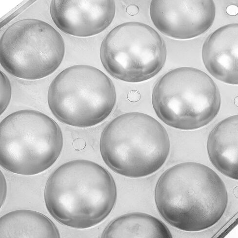 28 Hole Takoyaki Maker Octopus Meatballs Pan Takoyaki Pan Aebleskiver Nonstick Aluminum Baking Tray Quail Egg with 4cm Holes for Meat Balls Quail Eggs in Kuwait