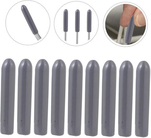 Dishwasher Rack Caps 100 Pcs Universal Dishwasher Rack End Caps for Prong Repair Silicone Protective Covers for Tine Tips Rust Prevention 0.98 X 0.19 X 0.19 in in Kuwait