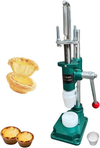 Manual Egg Tart Shell Making Machine with Mould,Commercial Custard Tart Shell Molding Forming Machine for Home Use,Restaurant,Cake Shop (B01) in Saudi Arabia