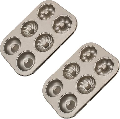 Of 2 Stainless Steel Construction Baking for Uniform Heat Distribution Home Baking Tool Kitchen Gadget Cake in Kuwait