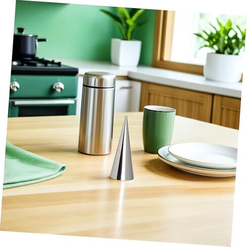 Totority 80pcs Stainless Steel Cream Horn Mold Set with Brushes, Silver Conical Croissant Baking Tools for Home Bakers and Professional Chefs, Sturdy Material and Safe Handling for Baking in Kuwait