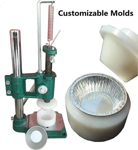 Manual Egg Tart Making Machine,Commercial Custard Tart Shell Molding Tool for Restaurant and Cake Shop in Saudi Arabia