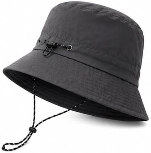Packable Outdoor Bucket Hat – Lightweight Waterproof Quick-Dry Sun Hat for Hiking & Fishing in Kuwait
