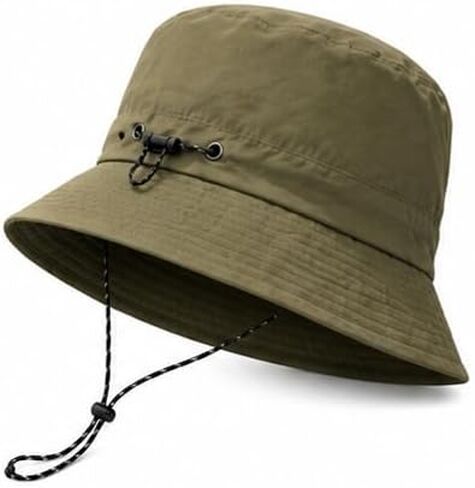 Packable Outdoor Bucket Hat – Lightweight Waterproof Quick-Dry Sun Hat for Hiking & Fishing in Kuwait