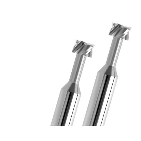 HRC55 T-Slot Milling لمطحنة نهاية كربيد الألومنيوم والفولاذ التنغستن 4 فلوت 5 قطعة (4x1.5x6xD4X50L) in Kuwait