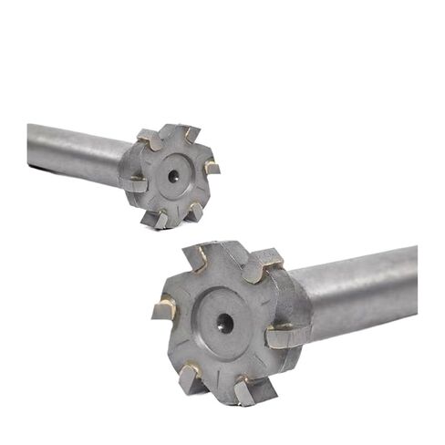 T Slot Milling Alloy Rough Inserted Straight Shank End Mill Hardness Metal Bit(45948) in Kuwait