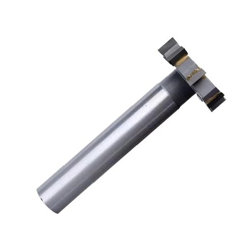 T Slot Milling Alloy Rough Inserted Straight Shank End Mill Hardness Metal Bit(45948) in Kuwait