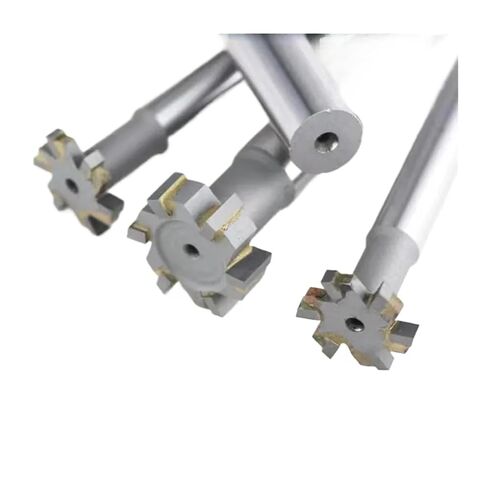 T Slot Milling Alloy Rough Inserted Straight Shank End Mill Hardness Metal Bit(45948) in Kuwait