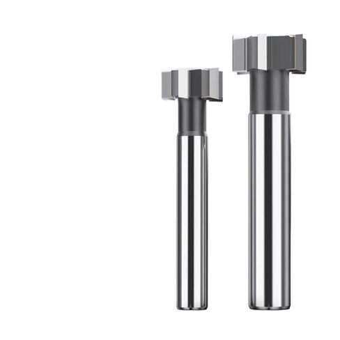 T Slot Milling Alloy Rough Inserted Straight Shank End Mill Hardness Metal Bit(45948) in Kuwait