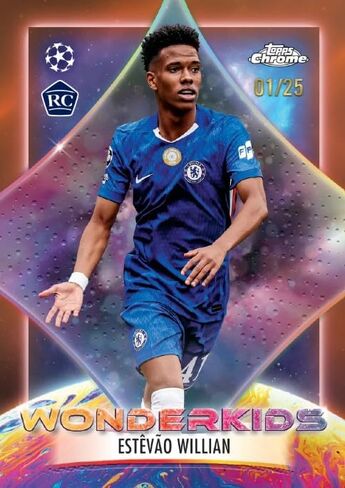 2025/26 Topps Chrome UEFA Club Competitions Soccer Hobby Box in Kuwait
