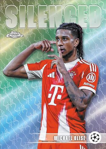 2025/26 Topps Chrome UEFA Club Competitions Soccer Hobby Box in Kuwait
