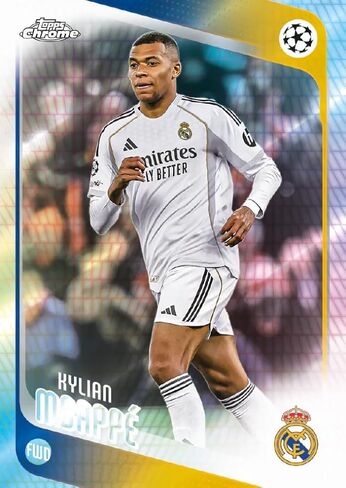 2025/26 Topps Chrome UEFA Club Competitions Soccer Hobby Box in Kuwait