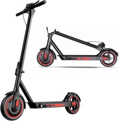 EGGKING Electric Scooter Adults, 500W Motor E-Scooter, 25 MPH Top Speed and 22 Miles Range, Foldable Escooter with Dual Braking and App Control in Kuwait