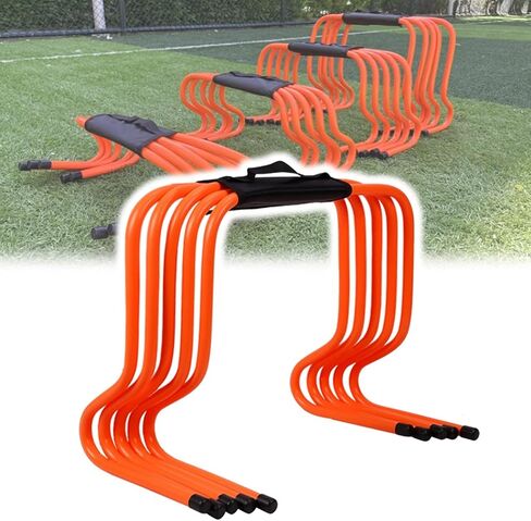 Agility Training Hurdles for Football, Soccer, Basketball, Tennis Practice - Indoor and Outdoor Sports Equipment in Kuwait
