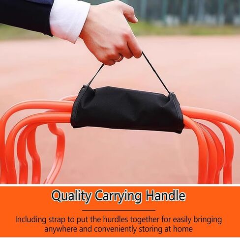Agility Training Hurdles for Football, Soccer, Basketball, Tennis Practice - Indoor and Outdoor Sports Equipment in Kuwait