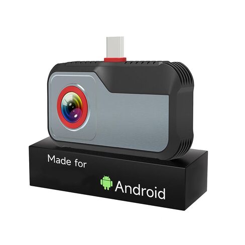 Thermal Camera for Android, ISR 512x384 Image Super-Resolution Fully Adjustable, 256X192 IR Resolution Thermal Imaging Camera, 25Hz Uncooled VOx IRFPA Thermal Alert in Kuwait