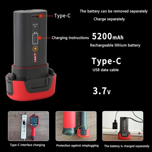 UNI-T Uni-Trend IR Camera UTi320E Infrared Thermal Imager High Resolution Handheld Thermal Imager PCB Circuit Floor Heating Detection,IR Resolution: 320 * 240 Frequency Frame: 25Hz(UTi32E) in Kuwait