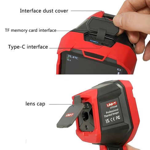 UNI-T Uni-Trend IR Camera UTi320E Infrared Thermal Imager High Resolution Handheld Thermal Imager PCB Circuit Floor Heating Detection,IR Resolution: 320 * 240 Frequency Frame: 25Hz(UTi32E) in Kuwait