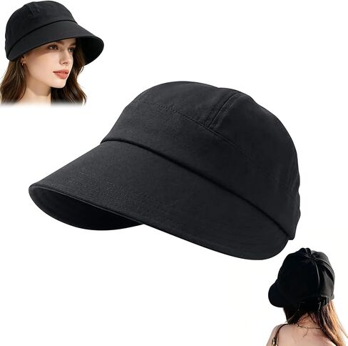 Wide Brim Baseball Cap for Women & Men, UPF Sun Protection Adjustable Hat for Hiking, Camping, Beach in Kuwait