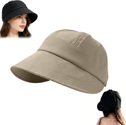Wide Brim Baseball Cap for Women & Men, UPF Sun Protection Adjustable Hat for Hiking, Camping, Beach in Kuwait