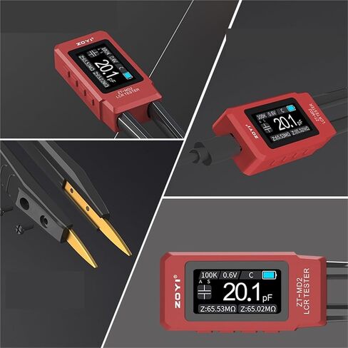 Bridge Tweezers Meter Anti-Burn Tester Resistance Capacitance Multimeter in Kuwait