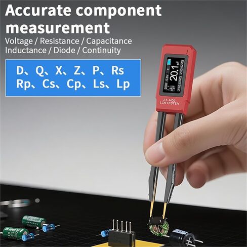 Bridge Tweezers Meter Anti-Burn Tester Resistance Capacitance Multimeter in Kuwait