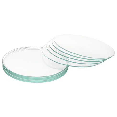 Watch Glass 100mm O.D., Borosilicate Glass Beaker Cover for Sample Handling Evaporation & Liquid Control, Heat & Corrosion Resistant Lab Glassware in Kuwait