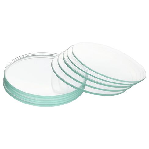 Watch Glass 100mm O.D., Borosilicate Glass Beaker Cover for Sample Handling Evaporation & Liquid Control, Heat & Corrosion Resistant Lab Glassware in Kuwait