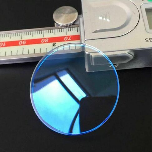 CHICHIYANG Replacement 34mm 1.2mm Thickness Blue AR Coated Double Dome Mineral Watch Glass Crystal in Kuwait