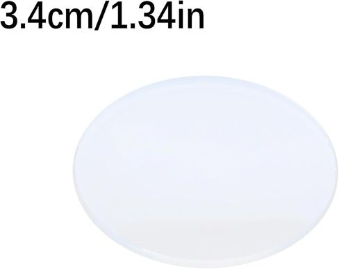 CHICHIYANG Replacement 34mm 1.2mm Thickness Blue AR Coated Double Dome Mineral Watch Glass Crystal in Kuwait