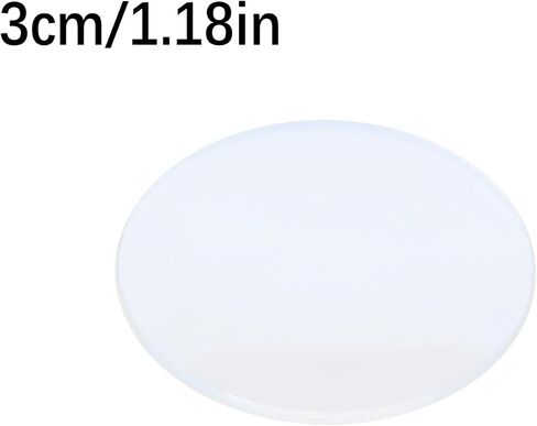 CHICHIYANG 30mm 1.2mm Thickness Blue AR Coated Double Dome Mineral Watch Glass Crystal in Kuwait