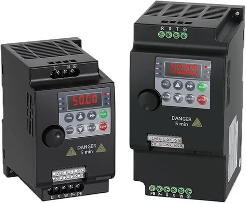 1pcs 0.75KW/1.5KW/2.2KW/5.5KW VFD Frequency Converter Adjustable Speed Variable Inverter for Machine Water Pump(2.2kw 220v 1ph-3ph) in Kuwait