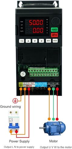 Variable Frequency Drive Inverter Universal VFD Converter Constant Pressure Water Supply 4KW in Kuwait