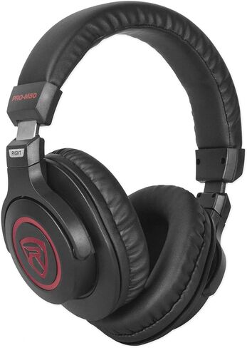 حزمة توفير الصوت: Focusrite Clarett+ 8 واجهة تسجيل صوت USB-C، و8 مضخمات ميكروفون/JFET/ADAT مع سماعات رأس Rockville PRO-M50 SR Studio + كابل ملف قابل للفصل + حافظة + وسادة أذن (عنصران) in Kuwait