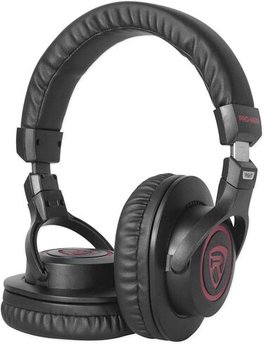 حزمة توفير الصوت: Focusrite Clarett+ 8 واجهة تسجيل صوت USB-C، و8 مضخمات ميكروفون/JFET/ADAT مع سماعات رأس Rockville PRO-M50 SR Studio + كابل ملف قابل للفصل + حافظة + وسادة أذن (عنصران) in Kuwait