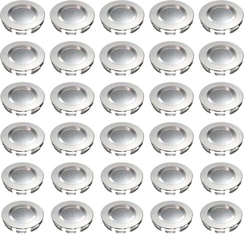30 Pcs Stainless Steel Electrical Box Knockout Plugs (10pcs 1/2" & 10pcs 3/4" &10 pcs 1") - Easy Install Removable Seals for Closure Unused Electric Box Outlets - Dust & Waterproof in Kuwait