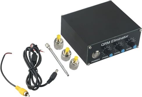 QRM For ELIMINATOR For X-Phase (1-30 MHz) HF Bands, 2Nd Gen Noise Canceller With Metal Shell, PTT Control & Auxiliary Antenna Input in Kuwait