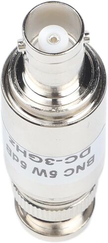5W BNC Fixed Attenuator DC-3GHz 50 Ohm Coaxial Signal Reducer Metal Body RF Test Measurement Lab (1/2/3/5/10/15/20/30/40dB Optional) in Kuwait