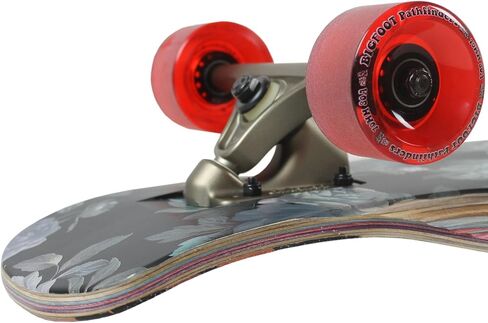 عجلات Bigfoot Freeride Longboard Wheels Stoneground Pathfinders، أحمر 70 مم in Kuwait