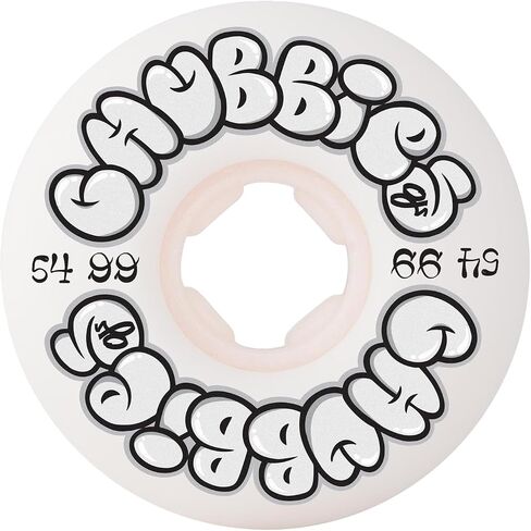 عجلات لوح تزلج OJ مقاس 54 مم من Chubbies باللون الأبيض 99A in Kuwait