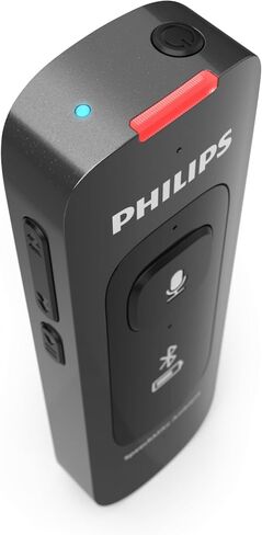 Philips SpeechMike Ambient Wearable AI Dictation Microphone PSM5020, Optimized for Speech Recognition and Ambient Recording in Saudi Arabia