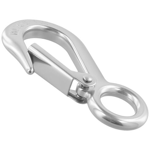 6 PCS Fast Eye Snap Hook, 0.3T Grab Hooks, Heavy Duty Boat Lifting Rigging Accessory Eye Slip Hook with Latch, 660 lbs. Work Load in Kuwait