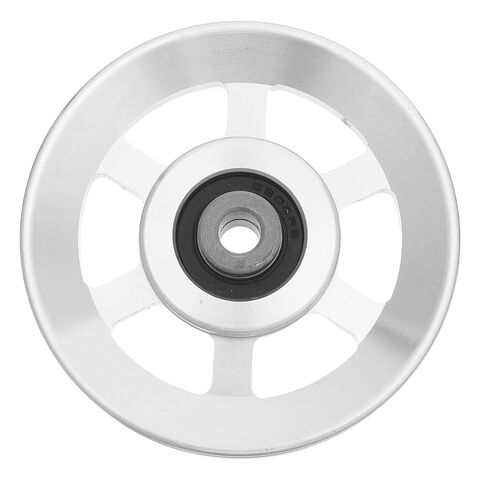 Toddmomy Gym Pulley Attachment Aluminum Alloy Silent Cable Pulley Wheel for Home Gym Equipment Compatible with Upper Limb Exercise 4.13 Inch in Kuwait