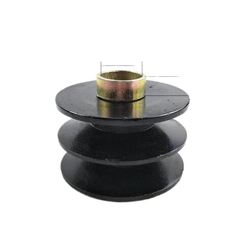 Iron Belt Pulley Compatible with 152F 154F 168F 170F Engine Motor Double Groove A-Shape Pulley Wheel(168F 170F Style B) in Kuwait