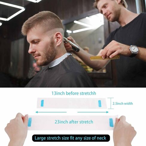 Neck Strips for Barber Shop (4000 Count Bulk Supply) | Premium Haircut Collar Protectors,Professional Hairdressing Accessories Value Pack Advantage in Kuwait