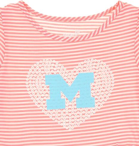 Outerstuff NCAA Little Girls Michigan Wolverines Celebration Tutu Sequins Dress, Large in Kuwait