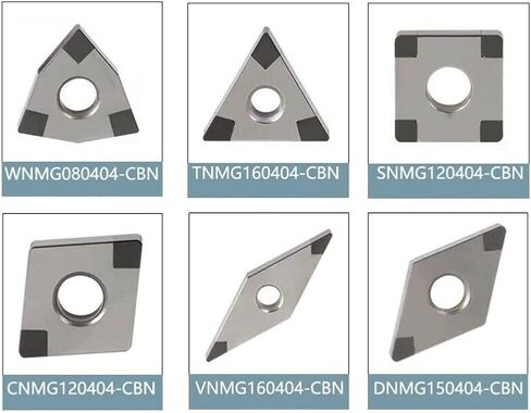 إدراجات تحول CNC فعالة، HRC65، WNMG431، VNMG331، CNMG431، TNMG331(TNMG160404 CBN-6) in Kuwait