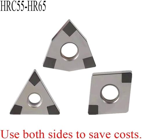 إدراجات تحول CNC فعالة، HRC65، WNMG431، VNMG331، CNMG431، TNMG331(TNMG160404 CBN-6) in Kuwait