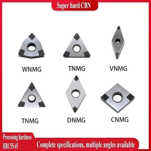 إدراجات تحول CNC فعالة، HRC65، WNMG431، VNMG331، CNMG431، TNMG331(TNMG160404 CBN-6) in Kuwait