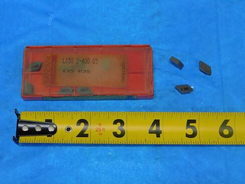 10PCS NEW SANDVIK L150.2 400 05 135 P35 Carbide Grooving Inserts INDEXABLE - JP0312AS1 in Kuwait